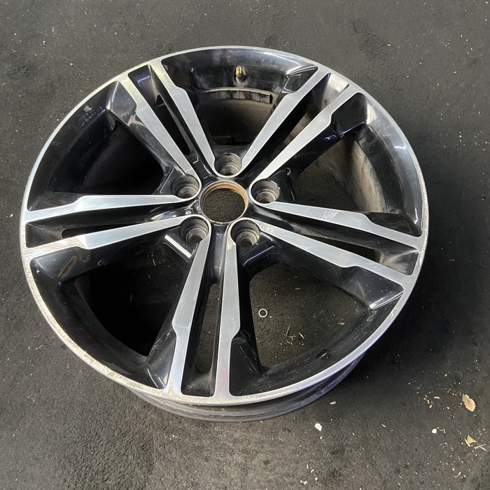 19" CHARGER 14 19x7.5 , face with pockets Original OEM Wheel Rim - POLISHED - View 8