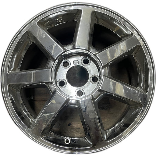 17" CTS 04-05 17x7.5 , , Original OEM Wheel Rim - CHROME - Front View
