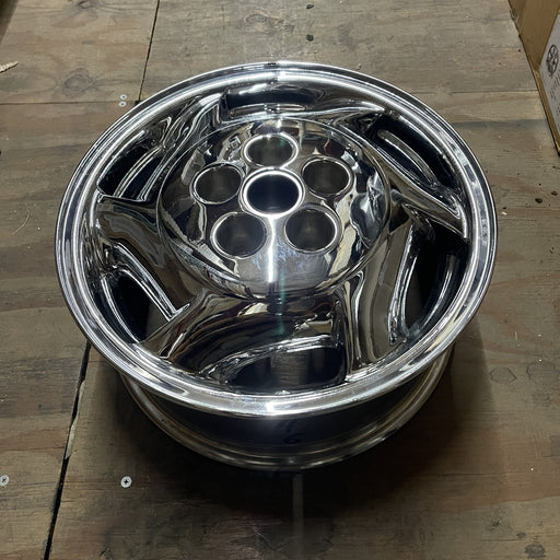 16" LUMINA CAR 00 16x6.5 , Original OEM Wheel Rim - CHROME - Additional View