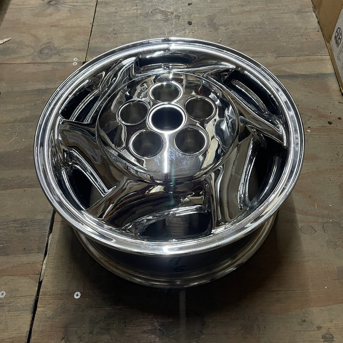16" LUMINA CAR 00 16x6.5 , Original OEM Wheel Rim - CHROME - Additional View