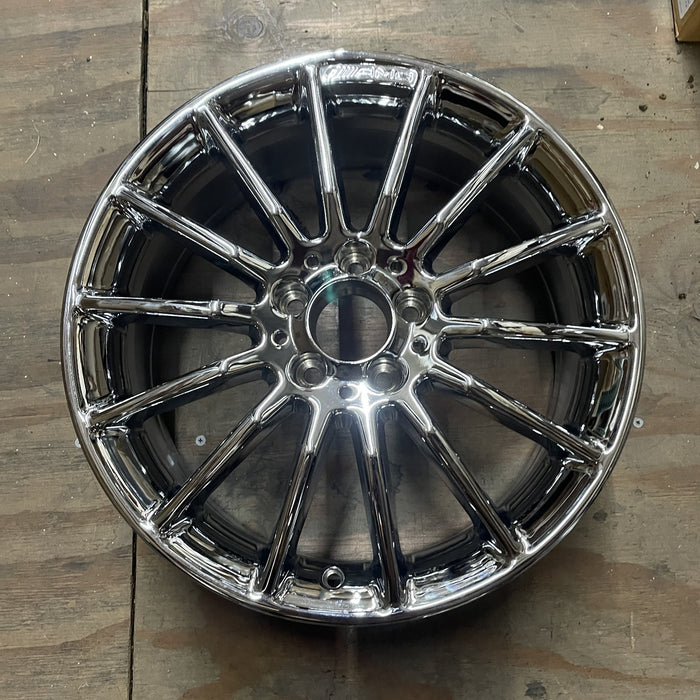 18" MERCEDES B-CLASS 15 246 Type; , 18x7.5, 14 spoke Original OEM Wheel Rim - - Additional View