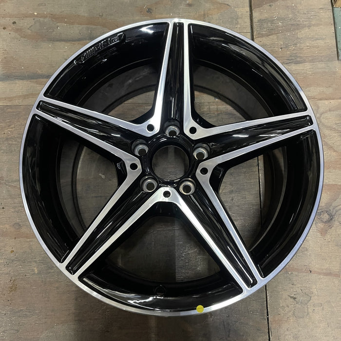 18" MERCEDES C-CLASS 15 205 Type, , C400, 5 spoke, 18x8.5, accents Original OEM - Additional View