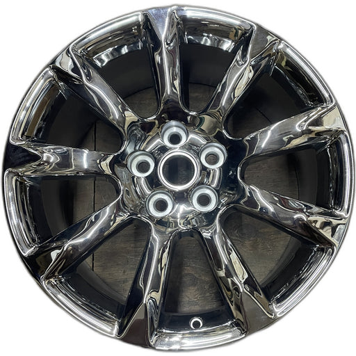 19" ALLURE 10 19x8.5 Original OEM Wheel Rim - CHROME - Front View