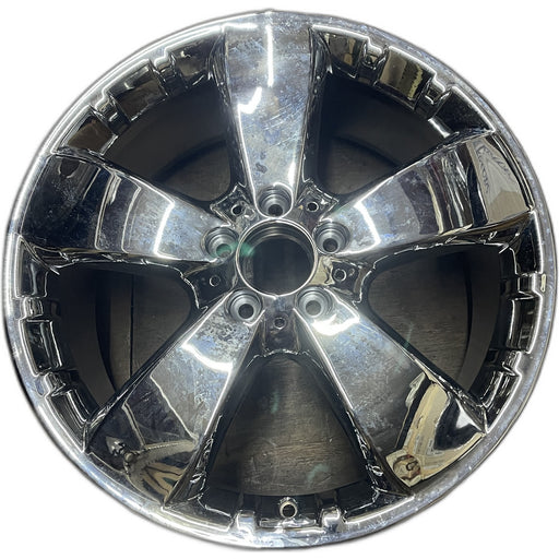 19" MERCEDES ML-CLASS 09 164 Type, ML350, 19x8, , arched fluted with 2 tabs - Front View