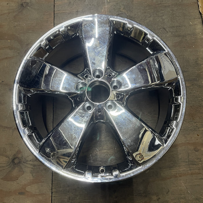 19" MERCEDES ML-CLASS 09 164 Type, ML350, 19x8, , arched fluted with 2 tabs - Additional View