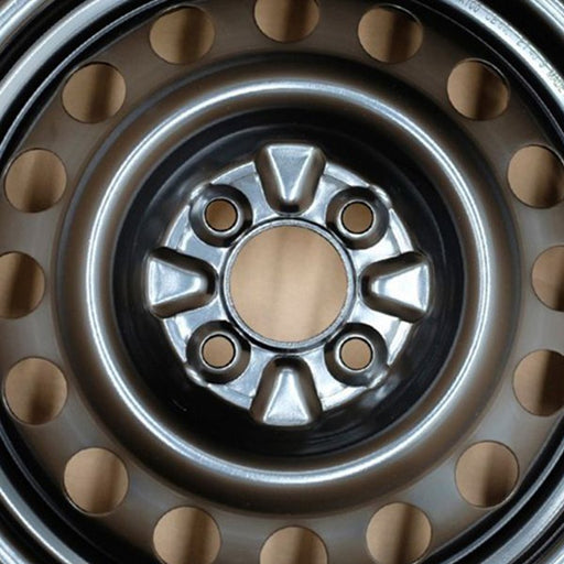 15" VERSA 12 15x5.5, Sdn, steel Original OEM Wheel Rim - Angle View