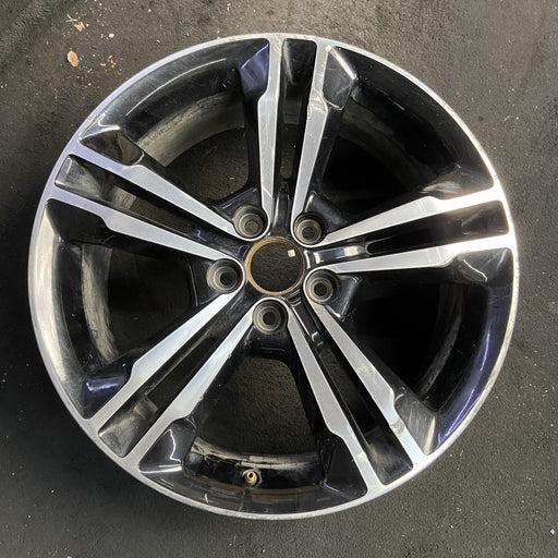 19" CHARGER 14 19x7.5 , face with pockets Original OEM Wheel Rim - POLISHED - Additional View