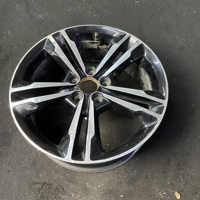 19" CHARGER 14 19x7.5 , face with pockets Original OEM Wheel Rim - POLISHED - View 8