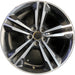 19" CHARGER 14 19x7.5 , face with pockets Original OEM Wheel Rim - POLISHED - Front View