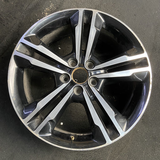 19" CHARGER 14 19x7.5 , face with pockets Original OEM Wheel Rim - POLISHED - Additional View