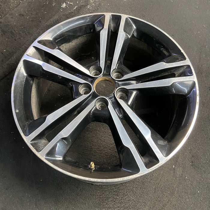 19" CHARGER 14 19x7.5 , face with pockets Original OEM Wheel Rim - POLISHED - View 7