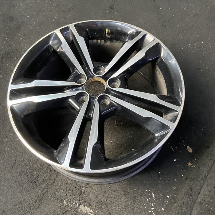 19" CHARGER 14 19x7.5 , face with pockets Original OEM Wheel Rim - POLISHED - View 8