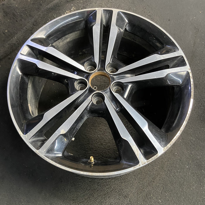 19" CHARGER 14 19x7.5 , face with pockets Original OEM Wheel Rim - POLISHED - View 7