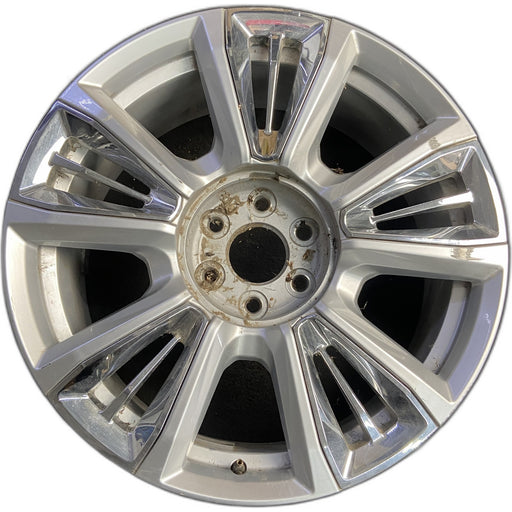 22" SIERRA 1500 PICKUP 23 22x9, raised spoke, 10 spoke, opt RPT Original OEM - Front View