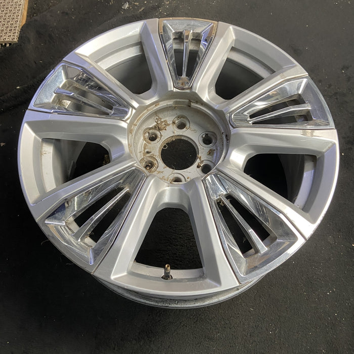 22" SIERRA 1500 PICKUP 23 22x9, raised spoke, 10 spoke, opt RPT Original OEM - View 7