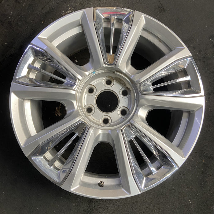 22" SIERRA 1500 PICKUP 23 22x9, raised spoke, 10 spoke, opt RPT Original OEM - Additional View