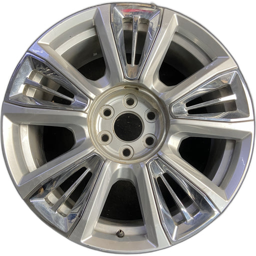 22" SIERRA 1500 PICKUP 23 22x9, raised spoke, 10 spoke, opt RPT Original OEM - Front View