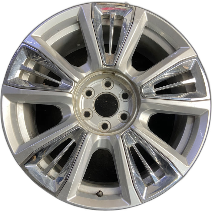 22" SIERRA 1500 PICKUP 23 22x9, raised spoke, 10 spoke, opt RPT Original OEM - Front View