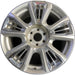 22" SIERRA 1500 PICKUP 23 22x9, raised spoke, 10 spoke, opt RPT Original OEM - Front View