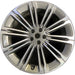 23" OEM Wheel Rim SAW72377 - MACHINED CHARCOAL - Front View