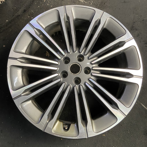 23" OEM Wheel Rim SAW72377 - MACHINED CHARCOAL - Additional View