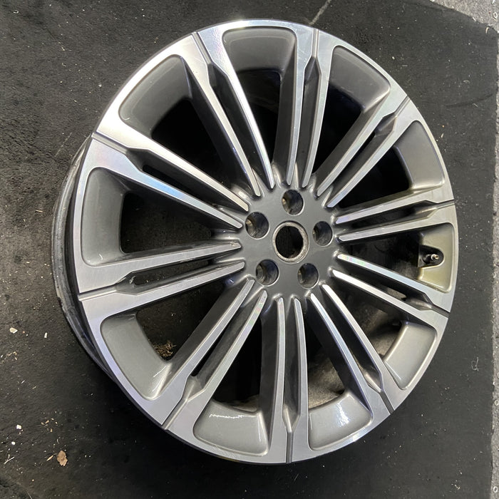 23" OEM Wheel Rim SAW72377 - MACHINED CHARCOAL - View 8
