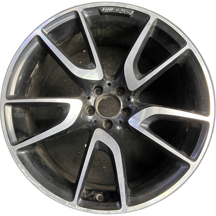21" MERCEDES GLC-CLASS 18-19 253 Type, GLC43, 21x9.5, face with pockets - Front View