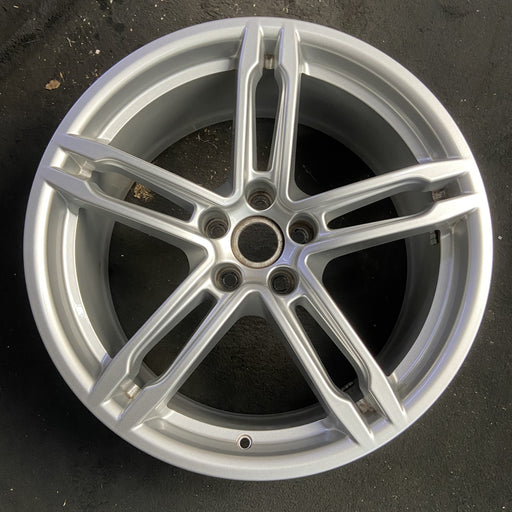 19" PORSCHE MACAN 15-18 19x9, 5 double spoke Original OEM Wheel Rim - Additional View