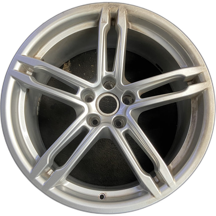 19" PORSCHE MACAN 19 19x8.5 , 5 double spoke Original OEM Wheel Rim - Front View