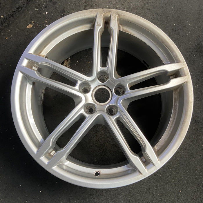 19" PORSCHE MACAN 19 19x8.5 , 5 double spoke Original OEM Wheel Rim - Additional View