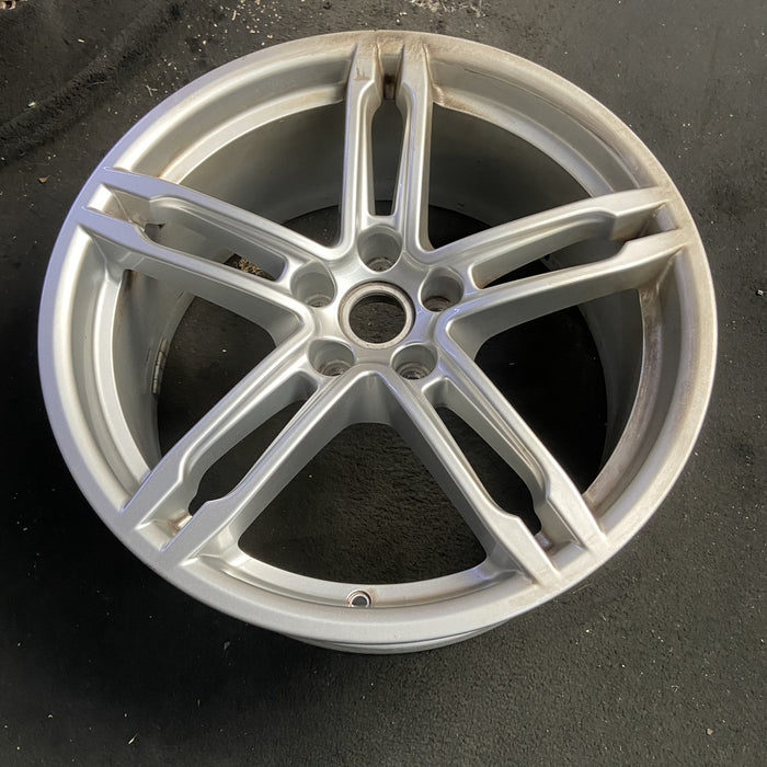 19" PORSCHE MACAN 19 19x8.5 , 5 double spoke Original OEM Wheel Rim - View 7