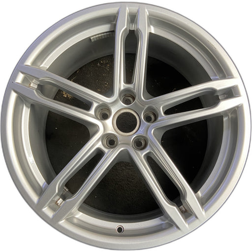 19" PORSCHE MACAN 19 19x8.5 , 5 double spoke Original OEM Wheel Rim - Front View