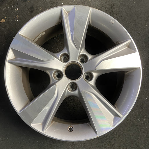 17" ILX 13-15 17x7, 5 spoke Original OEM Wheel Rim - MACHINED SILVER - Additional View