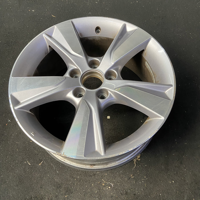 17" ILX 13-15 17x7, 5 spoke Original OEM Wheel Rim - MACHINED SILVER - View 8
