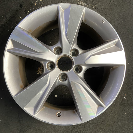 17" ILX 13-15 17x7, 5 spoke Original OEM Wheel Rim - MACHINED SILVER - Additional View