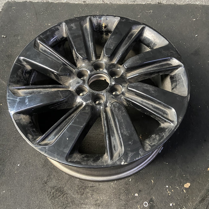 22" NAVIGATOR 22-24 22x9.5, , 8 spoke Original OEM Wheel Rim - BLACK - View 8