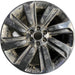 22" NAVIGATOR 22-24 22x9.5, , 8 spoke Original OEM Wheel Rim - BLACK - Front View