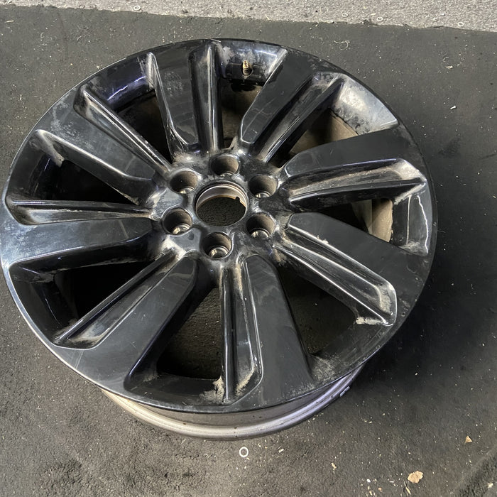22" NAVIGATOR 22-24 22x9.5, , 8 spoke Original OEM Wheel Rim - BLACK - View 8