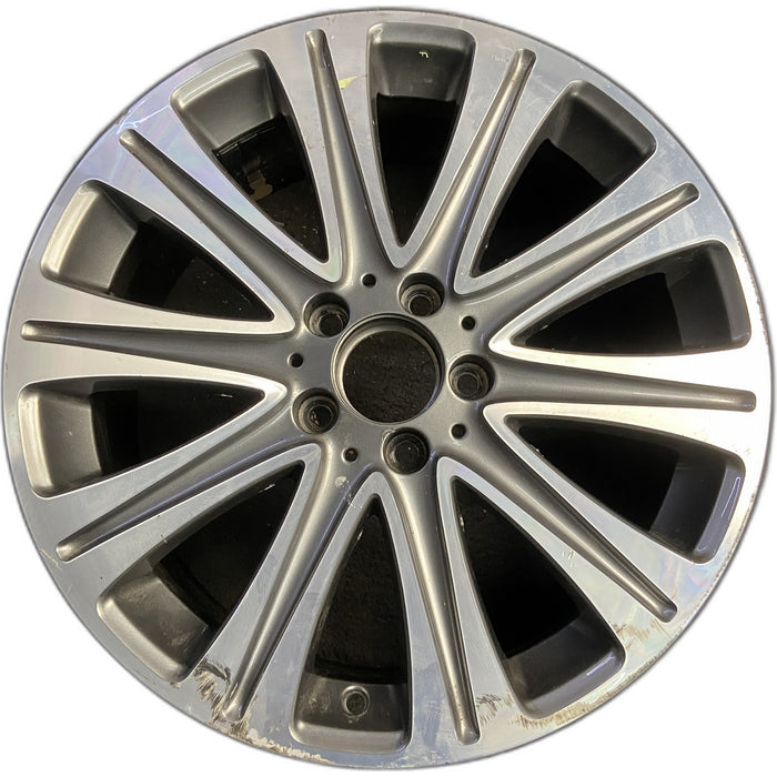 18" MERCEDES CLA-CLASS 17-19 117 Type, CLA250, 18x7.5, w/o AMG; 10 individual - Front View