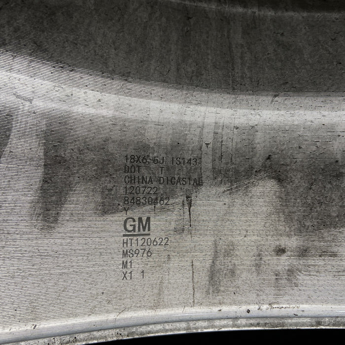 18" SIERRA 3500 PICKUP 24 DRW, 18x6.5, front Original OEM Wheel Rim - POLISHED - View 9
