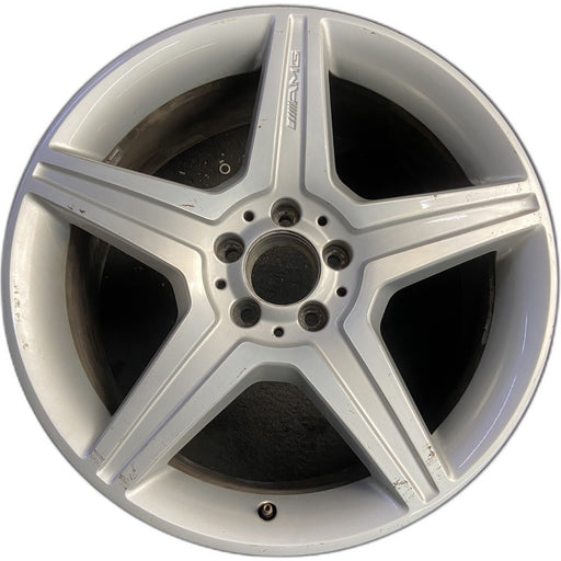 19" MERCEDES CL-CLASS 10 216 Type; CL550, 19x8.5, 5 spoke Original OEM Wheel - Front View