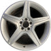 19" MERCEDES CL-CLASS 10 216 Type; CL550, 19x8.5, 5 spoke Original OEM Wheel - Front View