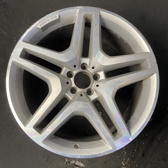 21" MERCEDES GL-CLASS 13-14 166 Type; GL350, 21x10 Original OEM Wheel Rim - - Additional View