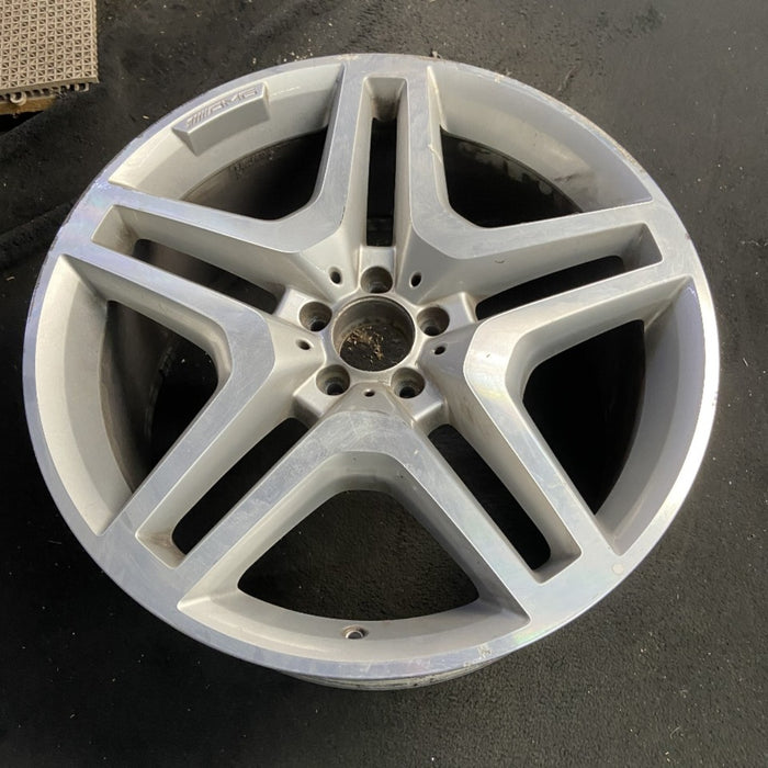 21" MERCEDES GL-CLASS 13-14 166 Type; GL350, 21x10 Original OEM Wheel Rim - - View 7