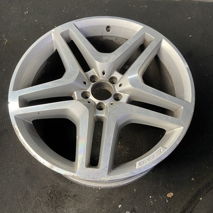 21" MERCEDES GL-CLASS 13-14 166 Type; GL350, 21x10 Original OEM Wheel Rim - - View 8