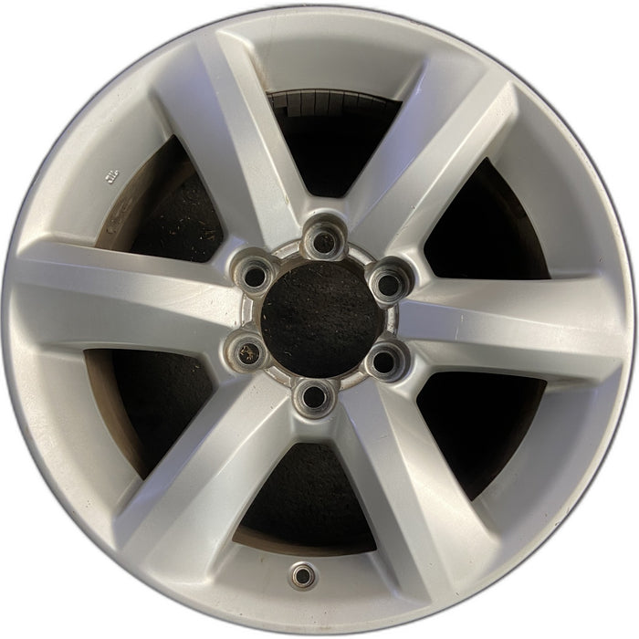 18" LEXUS GX460 10-11 Original OEM Wheel Rim - SILVER - Front View