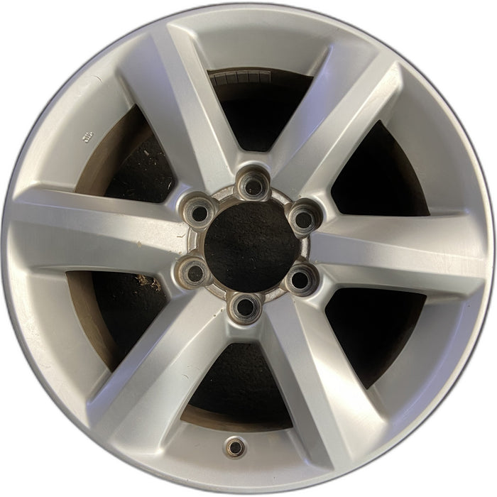 18" LEXUS GX460 10-11 Original OEM Wheel Rim - SILVER - Front View