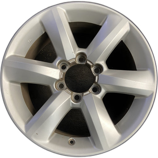 18" LEXUS GX460 10-11 Original OEM Wheel Rim - SILVER - Front View
