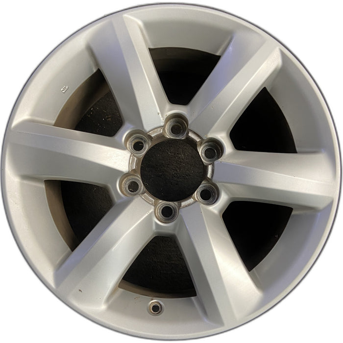 18" LEXUS GX460 10-11 Original OEM Wheel Rim - SILVER - Front View