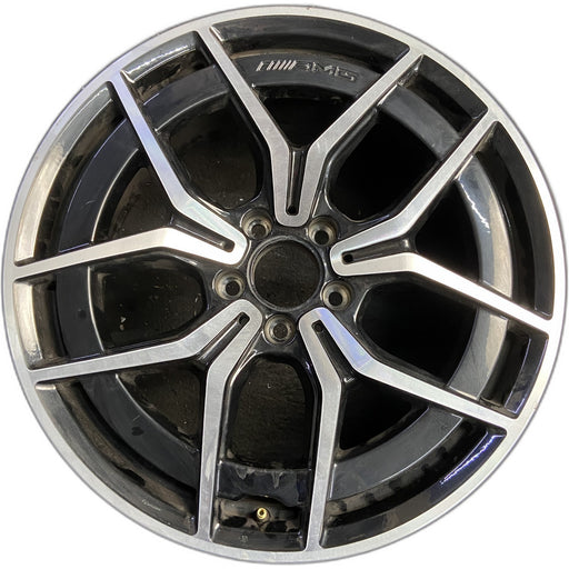 19" MERCEDES C-CLASS 22-24 206 Type , 19x9, 5 spoke, Y spoke Original OEM Wheel - Front View